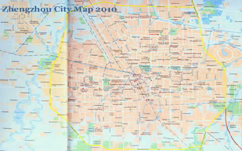 Zhengzhou city map